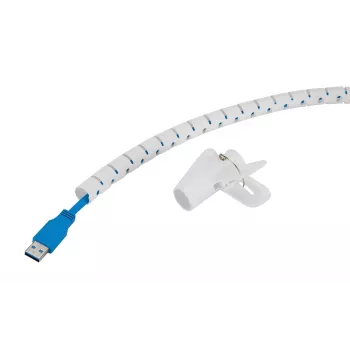 Guaina per cavi Neomounts ADS06-140WH Ø15 mm bianca per più cavi