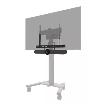 Supporto per videobar Neomounts AV30-500BL per display 43–110 pollici — VESA fino a 600×400, max. 10 kg, larghezza 900 mm