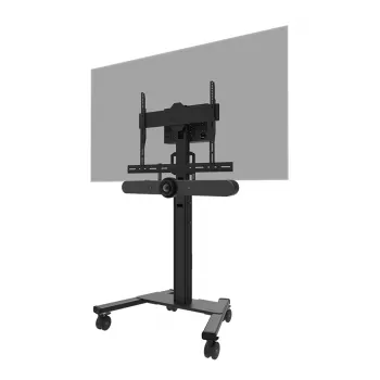 Supporto per videobar Neomounts AV30-500BL per display 43–110 pollici — VESA fino a 600×400, max. 10 kg, larghezza 900 mm