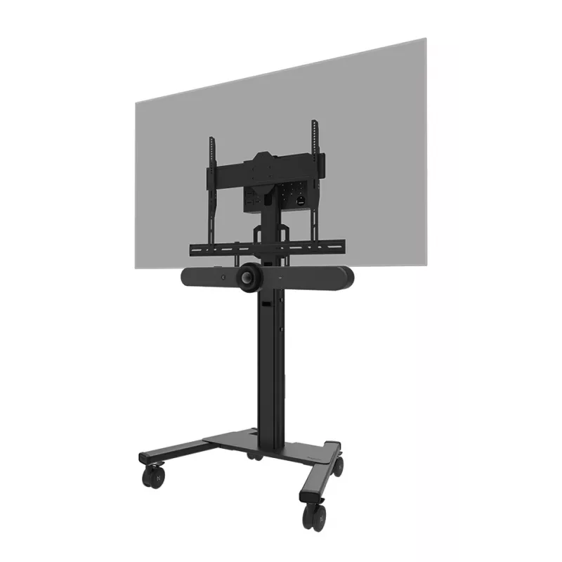 Supporto per videobar Neomounts AV30-500BL per display 43–110 pollici — VESA fino a 600×400, max. 10 kg, larghezza 900 mm