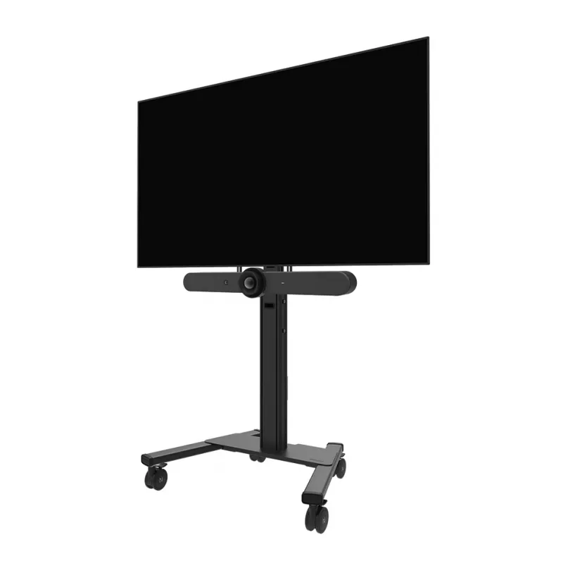 Supporto per videobar Neomounts AV30-500BL per display 43–110 pollici — VESA fino a 600×400, max. 10 kg, larghezza 900 mm