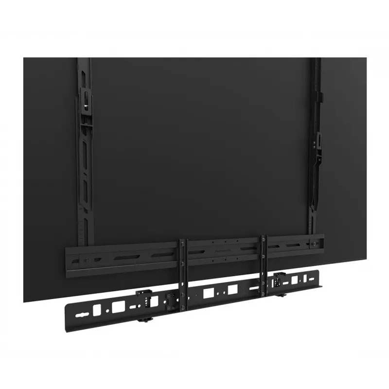Supporto per videobar Neomounts AV30-500BL per display 43–110 pollici — VESA fino a 600×400, max. 10 kg, larghezza 900 mm