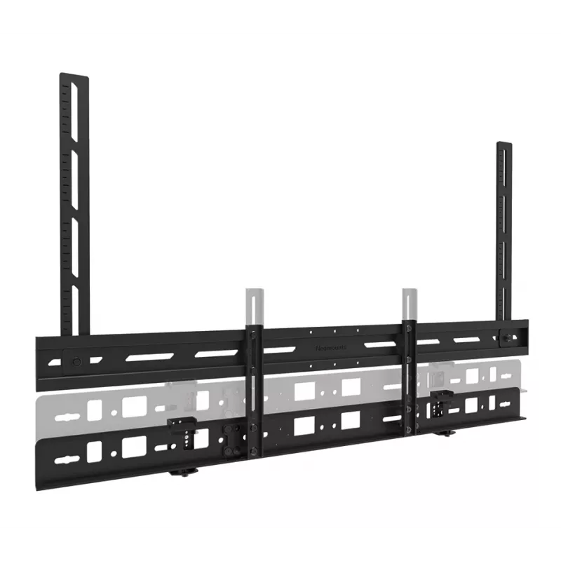 Supporto per videobar Neomounts AV30-500BL per display 43–110 pollici — VESA fino a 600×400, max. 10 kg, larghezza 900 mm