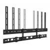 Supporto per videobar Neomounts AV30-500BL per display 43–110 pollici — VESA fino a 600×400, max. 10 kg, larghezza 900 mm