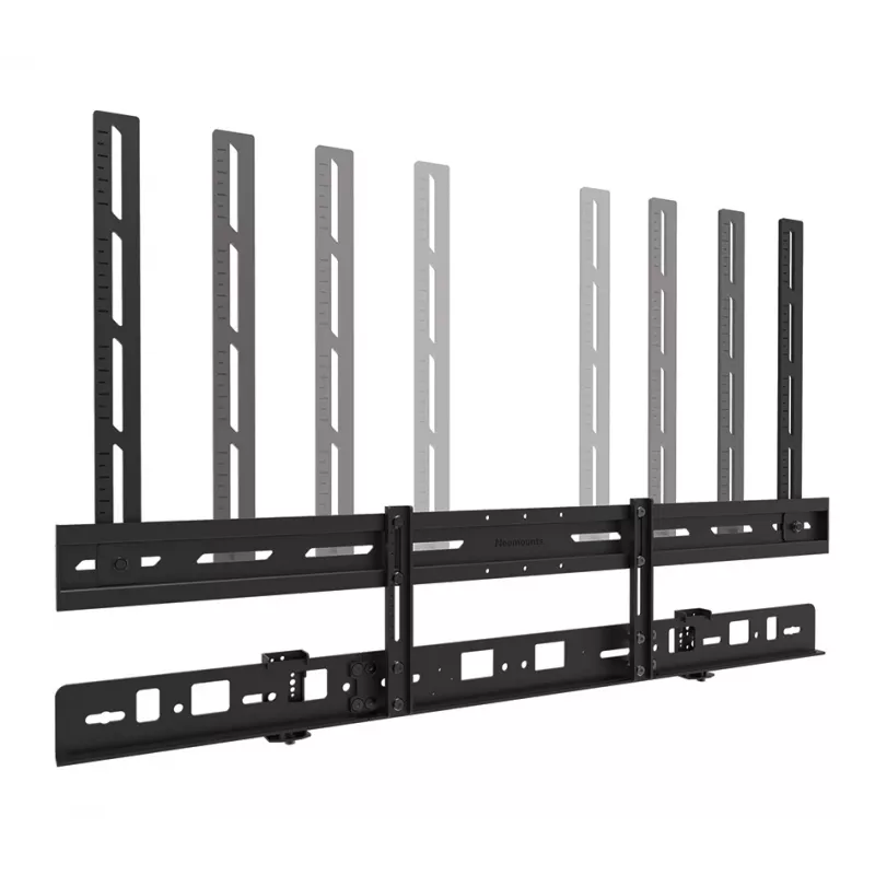 Supporto per videobar Neomounts AV30-500BL per display 43–110 pollici — VESA fino a 600×400, max. 10 kg, larghezza 900 mm