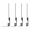Supporto per videobar Neomounts AV30-500BL per display 43–110 pollici — VESA fino a 600×400, max. 10 kg, larghezza 900 mm