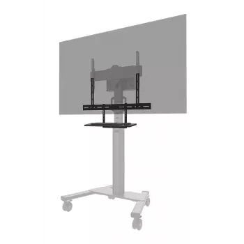 Kit ripiano portatastiera Neomounts AV40-500BL per schermi 43–110 pollici, VESA fino a 600x400, carico max. 2,5 kg, 900×279×640 mm