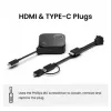 BenQ 5J.K0E28.E2A accessorio per sistema di presentazione wireless kit pulsanti nero 1 pz.