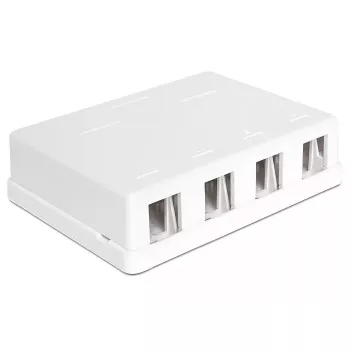 Scatola da incasso per presa DeLOCK 86208 bianco