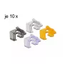 Fermacavo DeLOCK 86422 multicolore 40 pz.