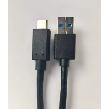 Cavo USB Helos 181542 USB 3.2 Gen 2 1 m USB A USB C nero