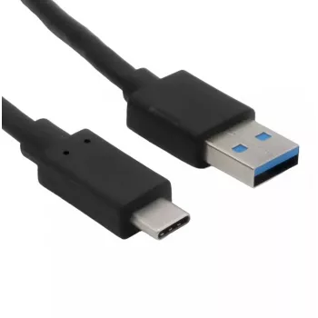 Cavo USB Helos 181542 USB 3.2 Gen 2 1 m USB A USB C nero
