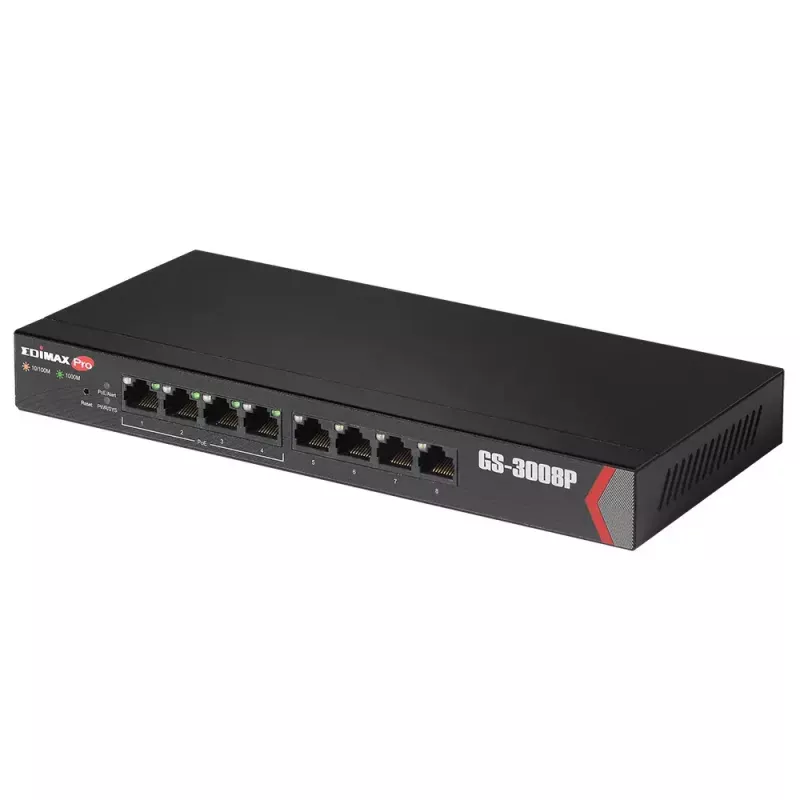 Switch managed Edimax GS-3008P