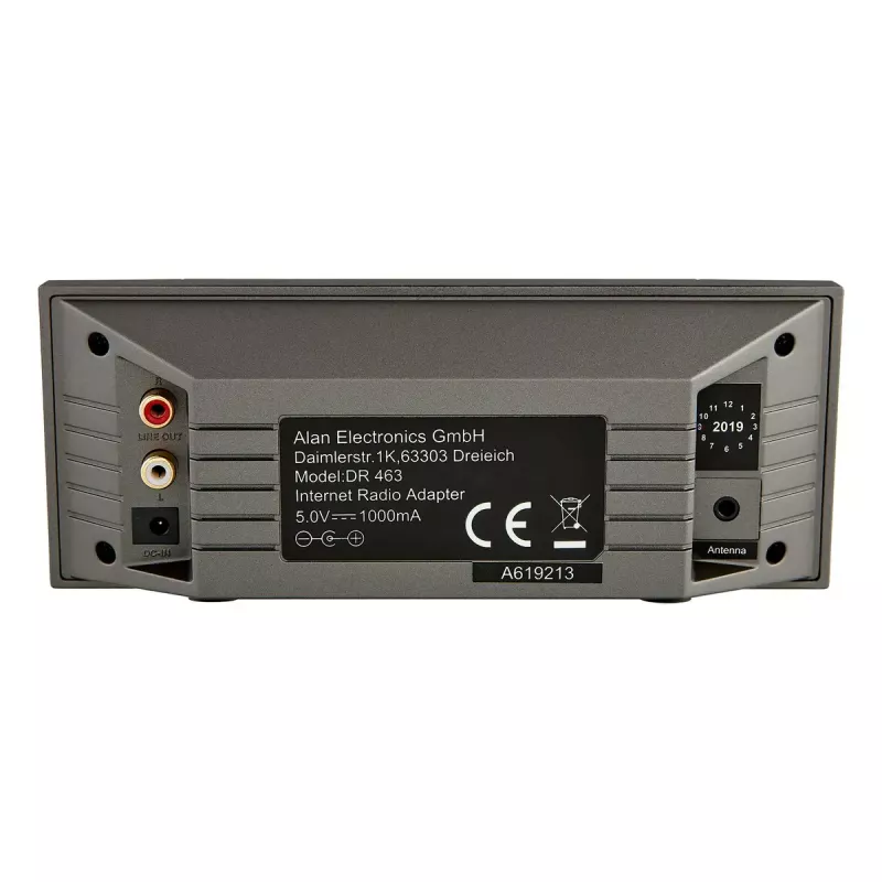Albrecht DR 463 radio digitale portatile grigio