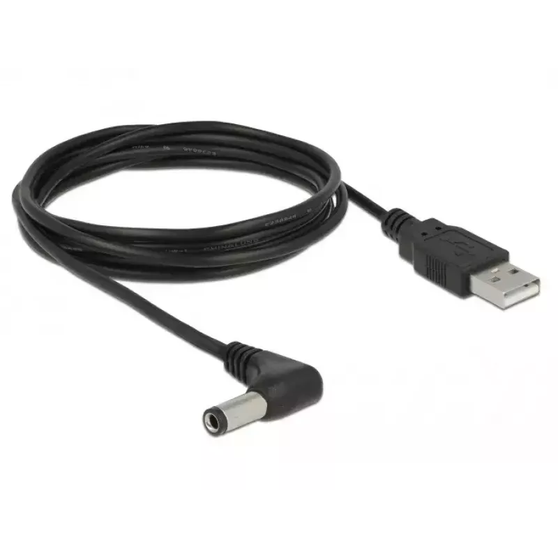 Cavo di alimentazione DeLOCK 85588 USB A 1,5 m nero