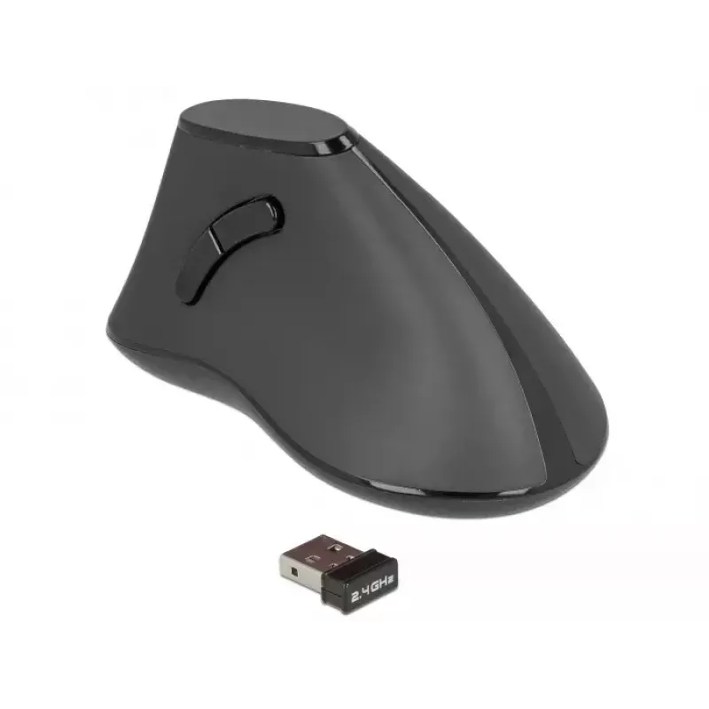 Mouse Office DeLOCK 12622 per destrimani RF wireless ottico 1000 DPI