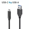 Cavo USB PureLink IS2611-005 USB 3.2 Gen 2 0.5m USB C USB A nero