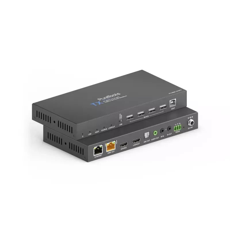 Trasmettitore e ricevitore AV PureTools PT-HDBT-1010 100m 18 Gbit/s
