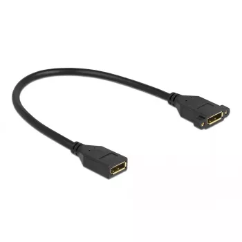 Cavo DisplayPort femmina su femmina per montaggio a pannello DeLOCK 87099