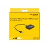 Lettore di schede DeLOCK 91756 nero MicroSD SD MMC USB 5 Mbit/s