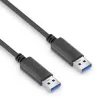 PureLink iSeries IS2401-020 Cavo da USB-A a USB-A, USB 3.1 Gen 1, 2 m, nero