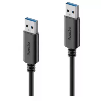 PureLink iSeries IS2401-020 Cavo da USB-A a USB-A, USB 3.1 Gen 1, 2 m, nero