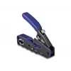 DeLOCK 90577 pinza crimpatrice per cavi attrezzo crimpatura nero blu larghezza 62 mm lunghezza 135 mm altezza 20 mm