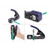 DeLOCK 90577 pinza crimpatrice per cavi attrezzo crimpatura nero blu larghezza 62 mm lunghezza 135 mm altezza 20 mm