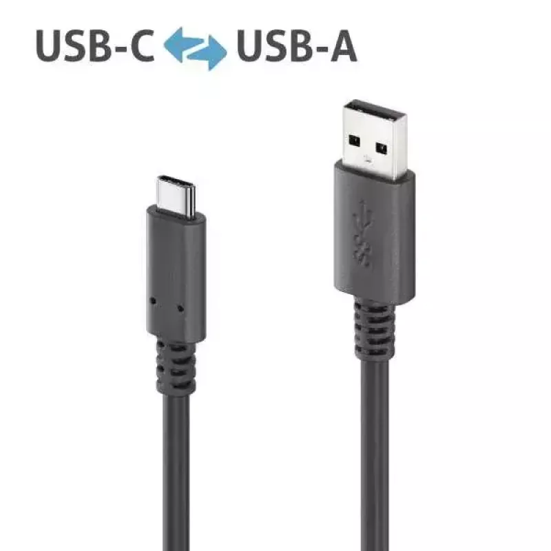 Cavo USB PureLink PI6100-020 2m USB 3.2 Gen 2 USB A USB C nero