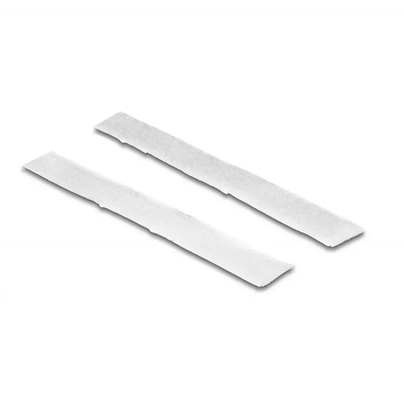 DeLOCK nastro velcro adesivo L 5 m x L 20 mm bianco