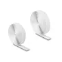 DeLOCK nastro velcro adesivo L 5 m x L 20 mm bianco