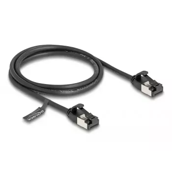 Cavo di rete DeLOCK RJ45 maschio su maschio Cat.8.1 1 m nero