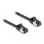 Cavo di rete DeLOCK RJ45 maschio su maschio Cat.8.1 1 m nero