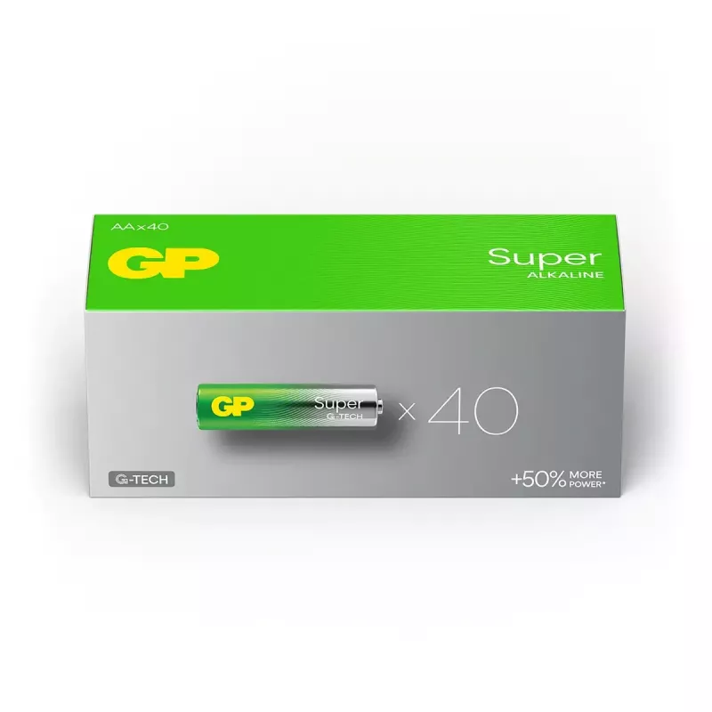 Batteria usa e getta GP Batteries 03015AETA-B40 AA alcalina
