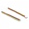Cavo di collegamento DeLOCK per moduli fotocamera 3 pin V8 10 cm nero rosso giallo