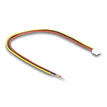 Cavo di collegamento DeLOCK per moduli fotocamera 3 pin V8 10 cm nero rosso giallo