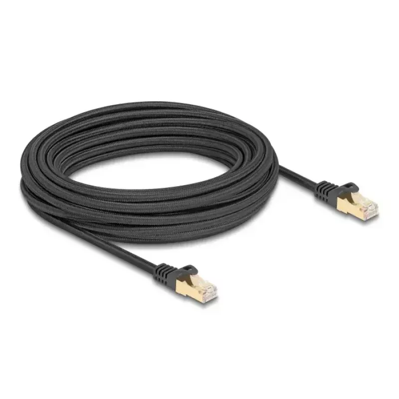 Cavo di rete DeLOCK RJ45 Cat.6A S/FTP 10m nero