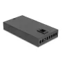 Cavo di rete DeLOCK scatola di terminazione desktop in fibra ottica 8 porte SC simplex nero