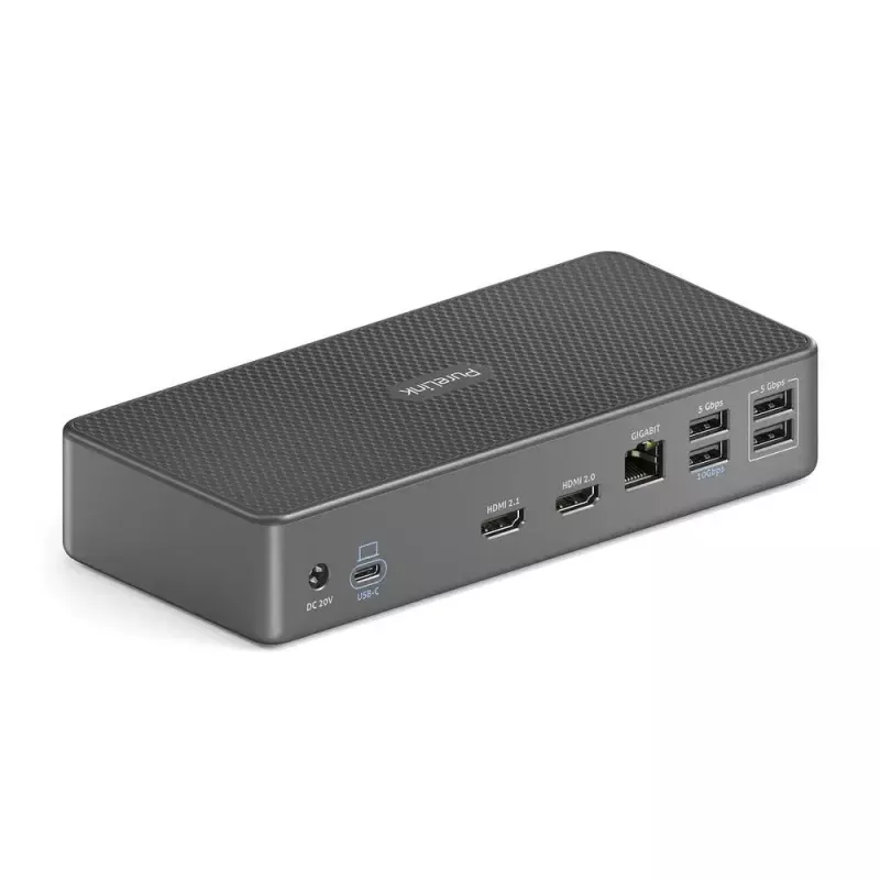 Dock per laptop PureLink VL-D200 con filo grigio USB Power Delivery HDMI 2.0