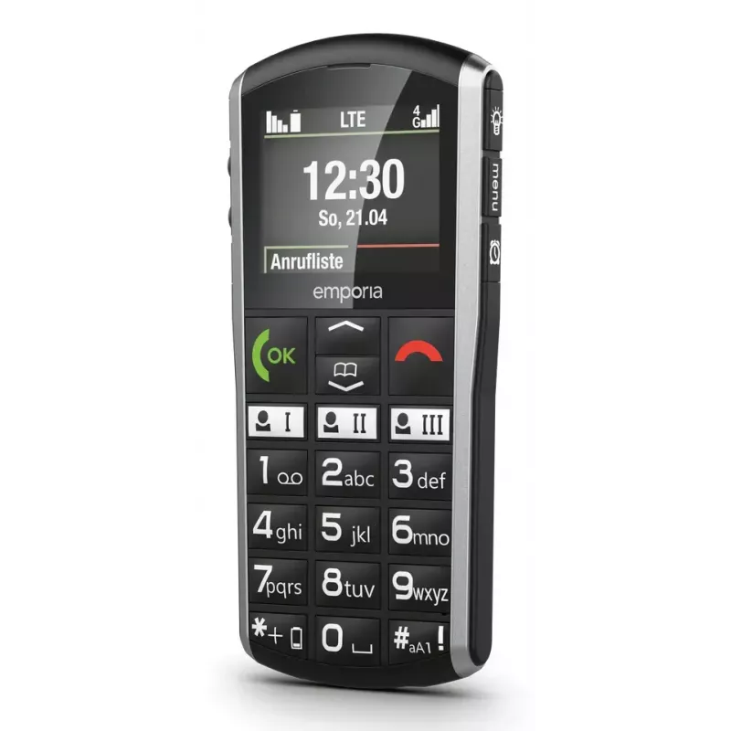 Smartphone Emporia SIMPLICITY-LTE 5,08 cm (2 pollici) 1200 mAh nero, argento