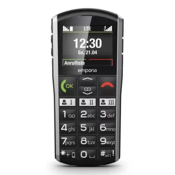 Smartphone Emporia SIMPLICITY-LTE 5,08 cm (2 pollici) 1200 mAh nero, argento
