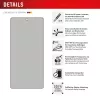 Displex Privacy Screen Protector (10H) per Samsung Galaxy S25 Ultra, cornice di montaggio Eco, filtro privacy