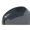BakkerElkhuizen FastForward mouse, per destrorsi, design verticale, ottico, RF Wireless + Bluetooth + USB Type-C, 500 DPI, grigio