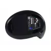 BakkerElkhuizen FastForward mouse, per destrorsi, design verticale, ottico, RF Wireless + Bluetooth + USB Type-C, 500 DPI, grigio
