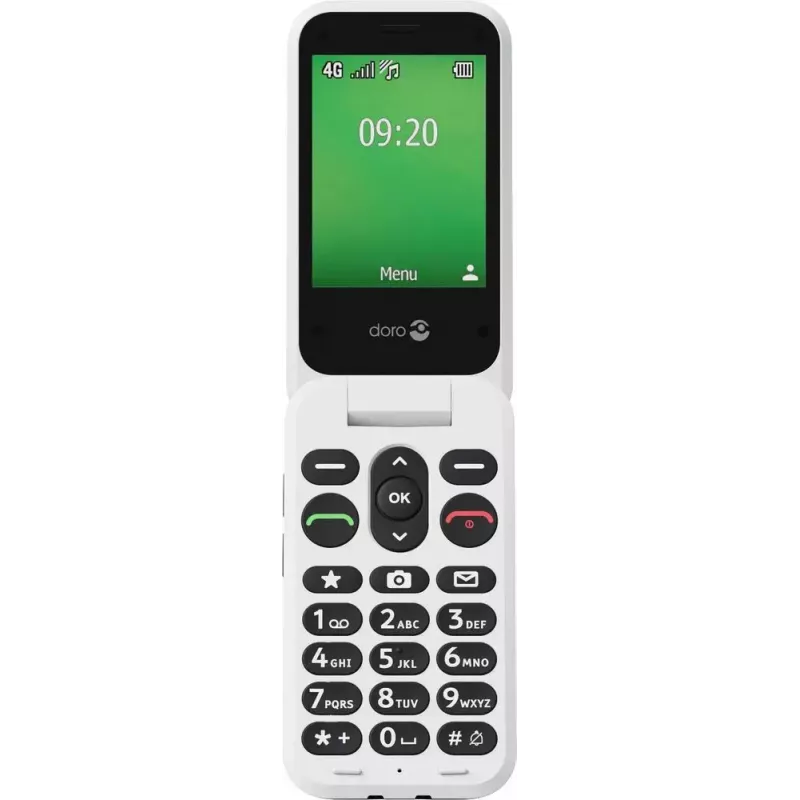 Feature Phone Doro Leva E22 2.8 pollici 0,3 MP nero bianco