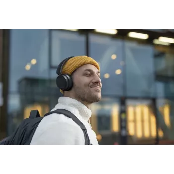Headset Philips TAH5209BK/97 (serie 5000) — Bluetooth over-ear senza fili, 20–20000 Hz, portata 10 m, 223 g, nero