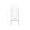Base da parete Sonoff RM433 RM433R2-BASE per il fissaggio del telecomando