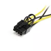 StarTech.com adattatore cavo alimentazione SATA a 8-Pin PCI Express per scheda grafica 15,2 cm