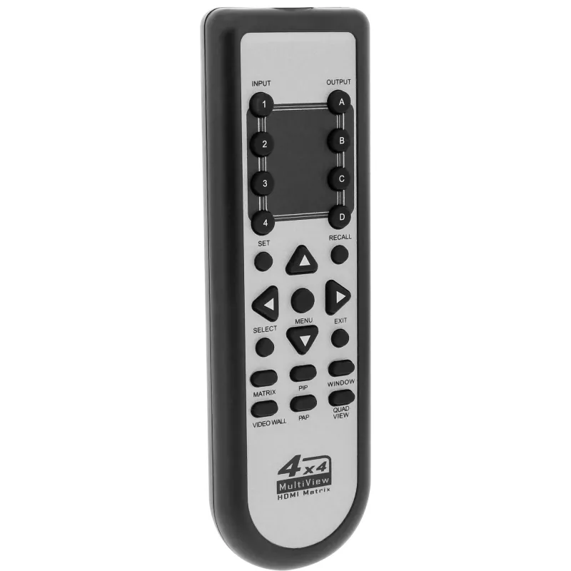 InLine switch matrice HDMI Multi-View 4x4 4 IN 4 OUT Video Wall FullHD