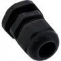 Pressacavo InLine 44010B PG 7, IP68, 3,5–6 mm, nylon con guarnizione in neoprene, nero, 10 pezzi